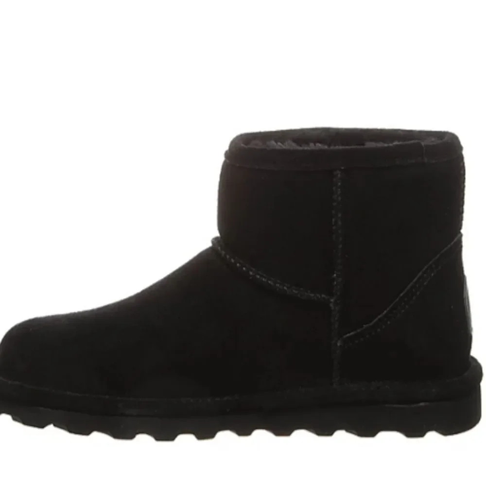 BearPaw Alyssa‎ Fur Boots- Black